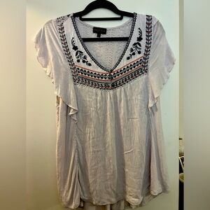 Flutter Sleeve Tunic